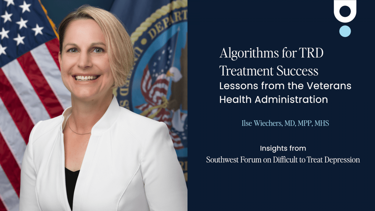 Algorithms for TRD Treatment Success: Lessons from the Veterans Health Administration