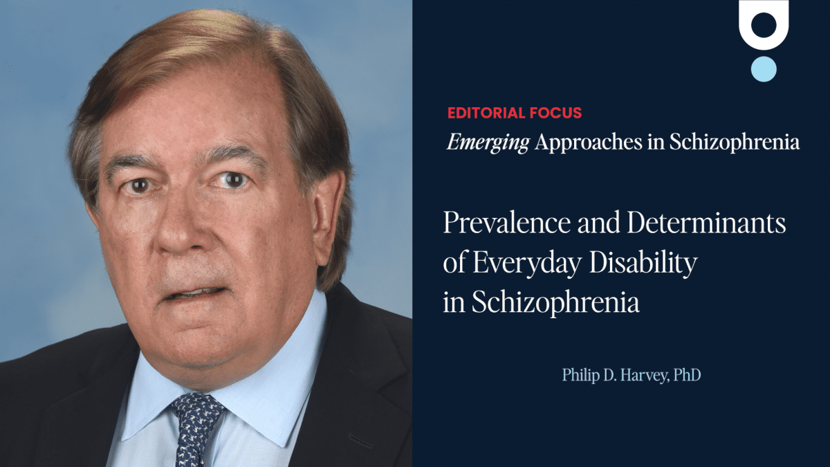 Prevalence and Determinants of Everyday Disability in Schizophrenia