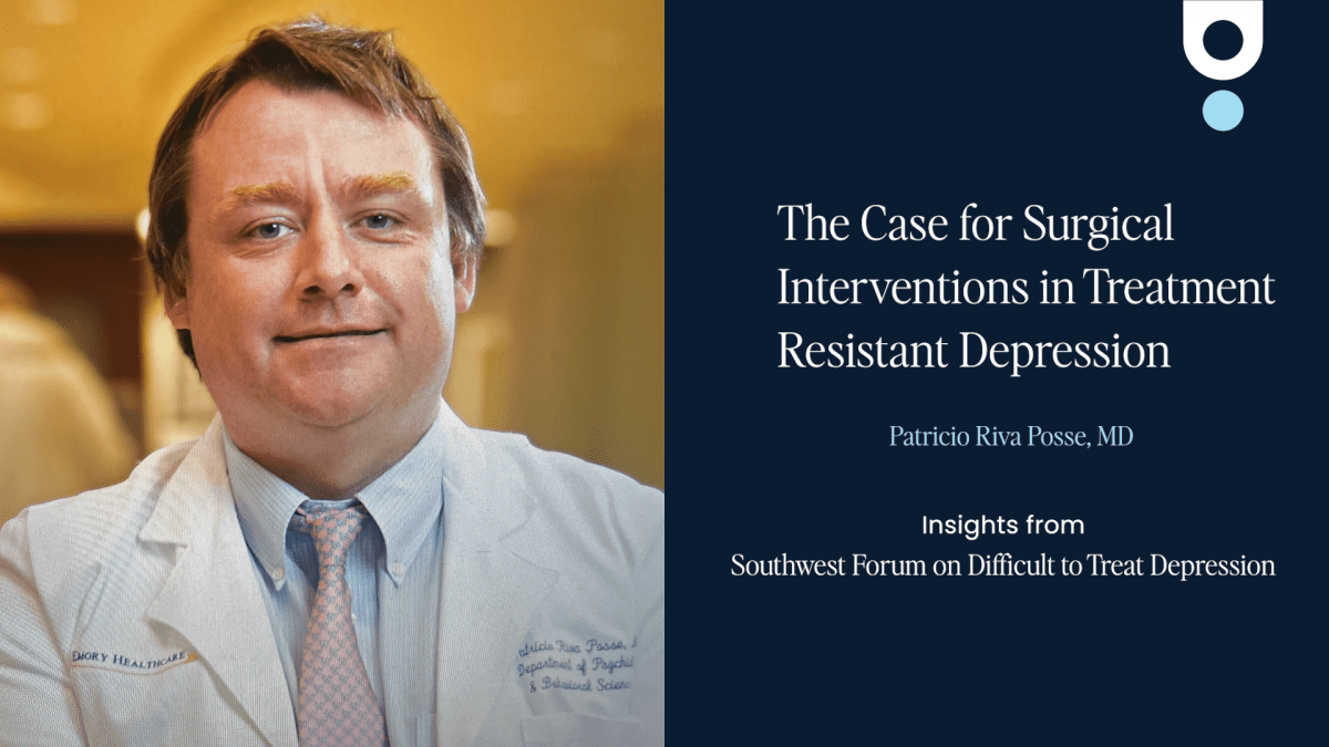 The Case for Surgical Interventions in Treatment Resistant Depression